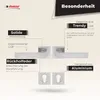 DOMINO Türgriff Drückergarnitur PZ - Profilzylinder Set | Produktbild-Vorschau 8