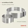 Anello per torte regolabile wenco 16-30 cm Resistente al Anteprima dell’immagine prodotto 8