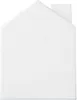 A white tissue box in the shape of a house with a chimney. Anteprima dell’immagine prodotto