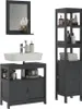 Badmöbel-Set Vicco Vilda Grau 3-teilig, Model 56281 Produktbild-Vorschau 5
