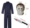 Michael Myers Halloween Kostüm mit Maske und Messer Cosplay Produktbild-Vorschau 4
