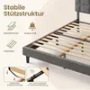 VASAGLE Doppelbett Bettgestell mit Verstellbarem Produktbild-Vorschau 6