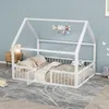 MODFU Dětská postel Kovová postel 140×200 s designem Náhled obrázku produktu 3