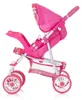 Chipolino Puppenwagen Dolly Korb faltbar Frontbügel Produktbild-Vorschau 4