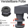 TWOLIIN Waschmaschinen Untergestell mit 4 Füßen - Grau Produktbild-Vorschau 5