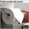 DEKAZIA® Porta carta igienica adesivo portarotolo carta Anteprima dell’immagine prodotto 6