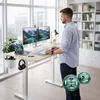 Scrivania regolabile in altezza Relaxdays, elettrica, Anteprima dell’immagine prodotto 3