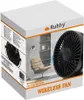 Čierny bezdrôtový ventilátor Ruhhy 25567 Náhľad obrázku produktu 12