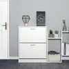 Mondeer Armoire à chaussures avec 2 abattants Banc à Voir les images du produit 3