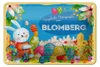 Blechschild Ostern Ostergrüße 18x12cm BLOMBERG Geschenk Produktbild-Vorschau 1