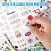 DIY Journal Set Kinder,Tagebuch Sticker Bastelset mit Produktbild-Vorschau 6