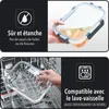 Sada 10 vzduchotěsných skleněných krabiček na oběd bez Náhled obrázku produktu 4
