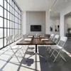 Ensemble de 4 chaises pliantes COSTWAY, chaises d'invités, Voir les images du produit 9