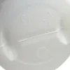 Close-up of a white plastic barrel with embossed symbols. Produktbild-Vorschau