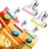 5 Stück Verschlussklammern, Edelstahl Verschlussclips Produktbild-Vorschau 3