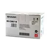 A white cardboard box for a Sharp toner cartridge. Produktbild-Vorschau