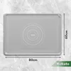 Kuketo | Silikon Teigmatte 80×60 cm Mit Hohem Rand – Extra Produktbild-Vorschau 2