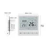 Smart Thermostat 5+2 Programmierbarer Digital LCD Produktbild-Vorschau 7