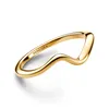 PANDORA Timeless Damen Ring Welle, IP Gold Produktbild-Vorschau 2