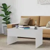 Stolik kawowy, biały, 80x50,5x41,5 cm, materiał Podgląd zdjęcia produktu 8