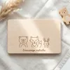 Deska drewniana do krojenia ŚNIADANIOWA 24 x 14 x 1,6 cm Podgląd zdjęcia produktu 6