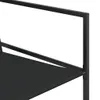 vidaXL 7-tlg. Garten-Essgruppe Schwarz Textilene Produktbild-Vorschau 5
