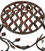 DanDiBo Blumenhocker Metall Braun 25 cm Blumenständer 93992 Produktbild-Vorschau 3