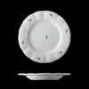 Assiette creuse, porcelaine tchèque, fleurs, 24 cm, G. Voir les images du produit 4