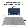 Wodoodporna mata piknikowa 150×200 cm – składający się koc Podgląd zdjęcia produktu 1