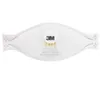 A white 3M Aura 9332+ FFP3 respirator mask with a valve is shown against a white background. Produktbild-Vorschau