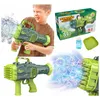 Seifenblasen Pistole Dinosaurier Bazooka 32 Löcher Produktbild-Vorschau 6