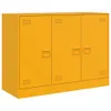 vidaXL Credenza giallo senape 99x39x73 cm acciaio Anteprima dell’immagine prodotto 2