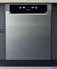 A stainless steel dishwasher with a black control panel is shown in a kitchen setting. Produktbild-Vorschau