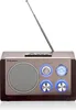 Roadstar HRA-1345US Portable Analog Wood Voir les images du produit 4