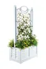 Bama Fioriera Separe Bloemenbak 80x42.5x150 cm Grijs Anteprima dell’immagine prodotto 9