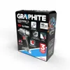 The image shows the retail packaging of a Graphite brand cordless impact wrench. Podgląd zdjęcia produktu