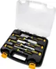 A set of chisels in a black and clear plastic case. Náhľad obrázku produktu