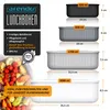 Arendo Frischhaltedose, 4er Set, Vorratsdosen, Lunchboxen, Produktbild-Vorschau 2