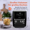 Noaton A120 Ultra Pro Heißluftfritteuse 12L, ohne Öl, Produktbild-Vorschau 2