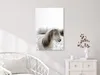 Italienischer Leinwand Leinwandbild - Horse Mane (1 Part) Produktbild-Vorschau 2