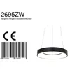 Steinhauer Pendelleuchte Ringlede 1-flammig Schwarz Matt/ Produktbild-Vorschau 8