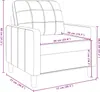 set di divani 3 pezzi in tessuto grigio scuro Anteprima dell’immagine prodotto 12