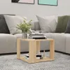 vidaXL Table basse chêne Sonoma 40x40x30 cm bois composite Voir les images du produit 2