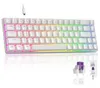 Mechanische RGB Gaming Tastatur 65% 68 Tasten, Hot Swap, Produktbild-Vorschau 1