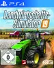 The image shows the cover art for the video game 'Landwirtschafts-Simulator 19' for PlayStation 4. It features a green tractor in the foreground with a farm scene in the background. Produktbild-Vorschau