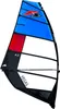 F2 Windsurf Segel Vegas Team  9qm Blau/Schwarz Modell 2022 Produktbild-Vorschau 1