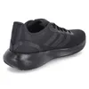 A black Adidas running shoe is shown from a side-rear angle on a white background. Podgląd zdjęcia produktu
