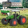 RC-Traktor, zdalnie sterowany traktor z przyczepą, zabawka Podgląd zdjęcia produktu 2