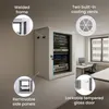 Extralink 12U 600x450 Grijze Rackkast, 19 inch Serverkast, Productafbeelding-voorbeeld 6