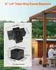 SucceBuy stĺpiková spojka pre stĺpiky 142x142 mm, robustná Náhľad obrázku produktu 2